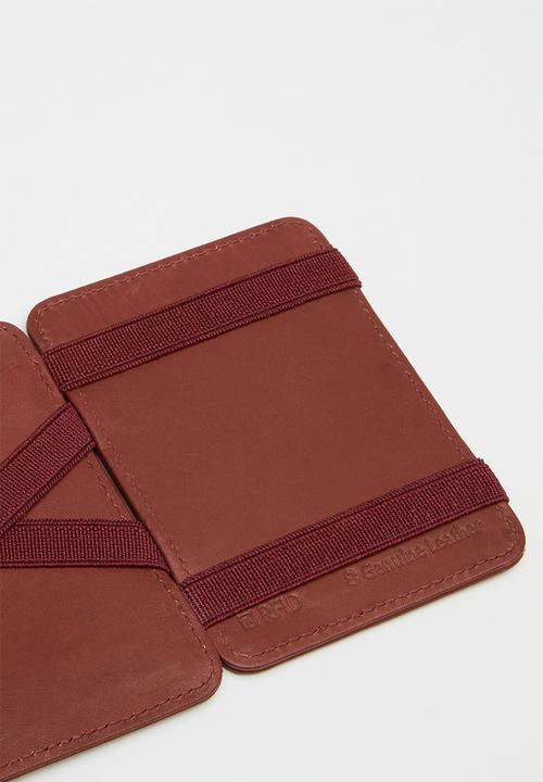 Hunterson - Magic wallet - burgundy