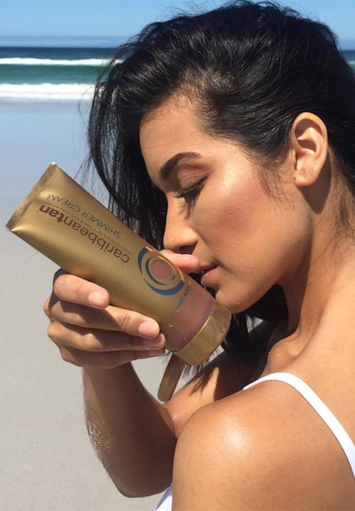 Caribbean Tan - Tinted Body Bronzer Shimmer Cream