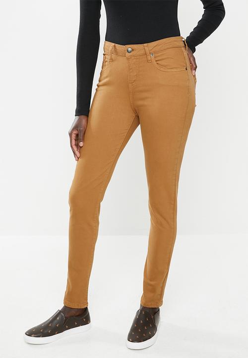 brown polo pants