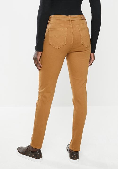 POLO - Stacey 5 pocket pants - brown