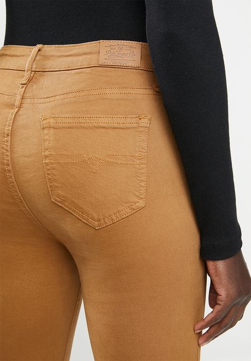POLO - Stacey 5 pocket pants - brown