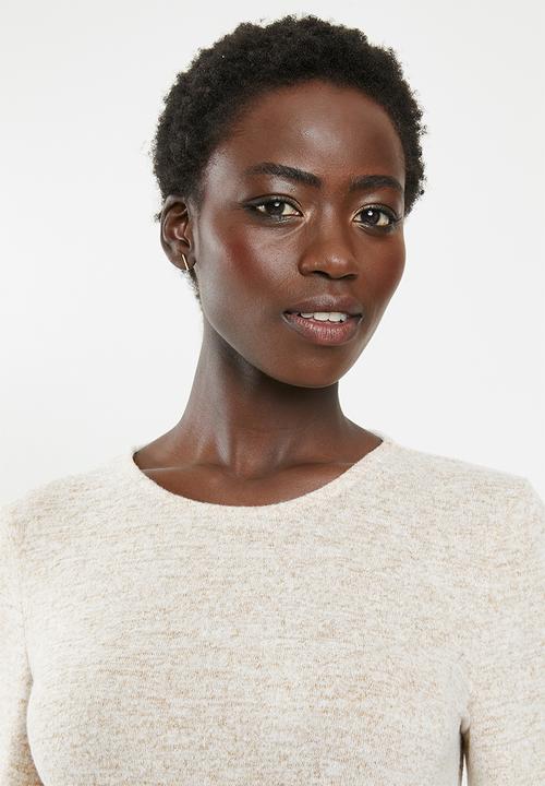 MILLA - Cut & sew tie dress - neutral