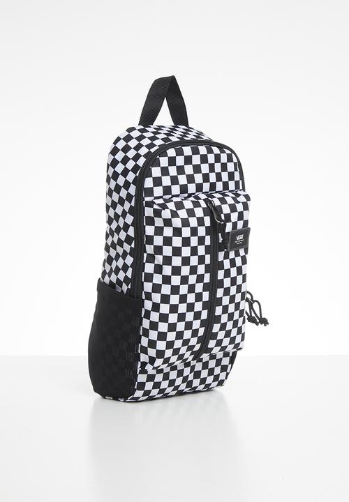 Vans - Warp sling bag - black & white 