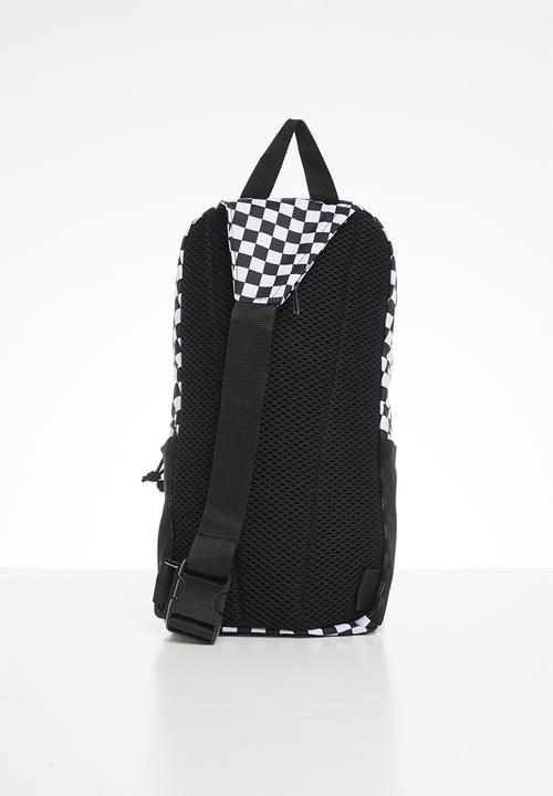 Vans - Warp sling bag - black & white 