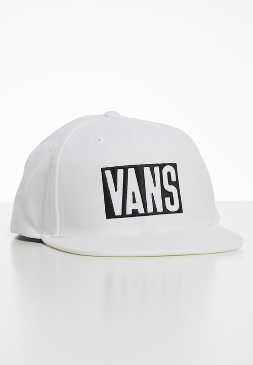 Vans - New stax snapback - white 