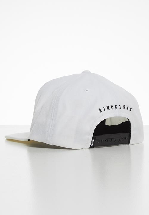 Vans - New stax snapback - white 