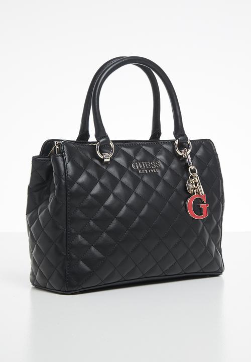 GUESS - Melise luxury satchel - black