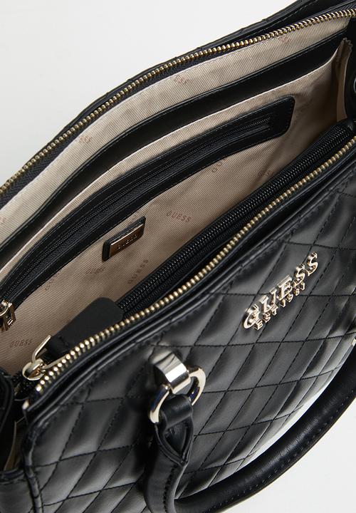 GUESS - Melise luxury satchel - black