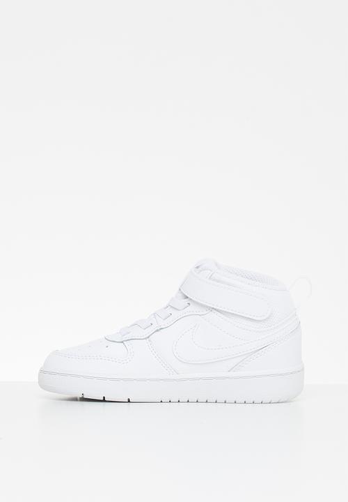 Nike - Infants nike court borough mid 2 - white
