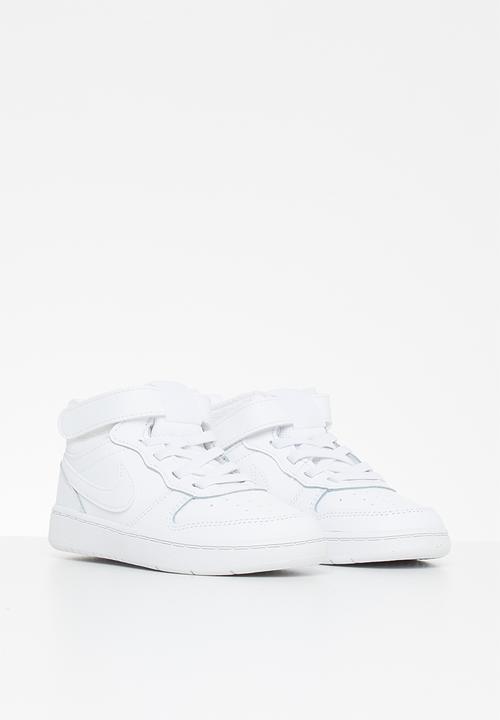 Nike - Infants nike court borough mid 2 - white