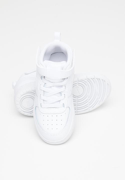 Nike - Infants nike court borough mid 2 - white