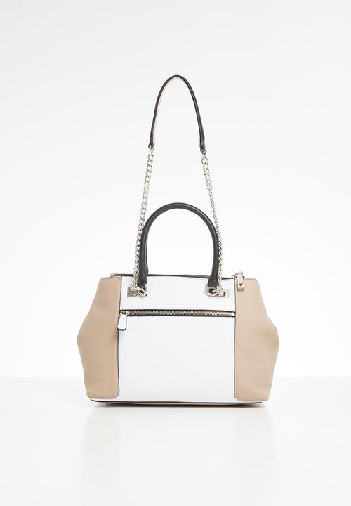 GUESS - Holly status carryall - white & beige 