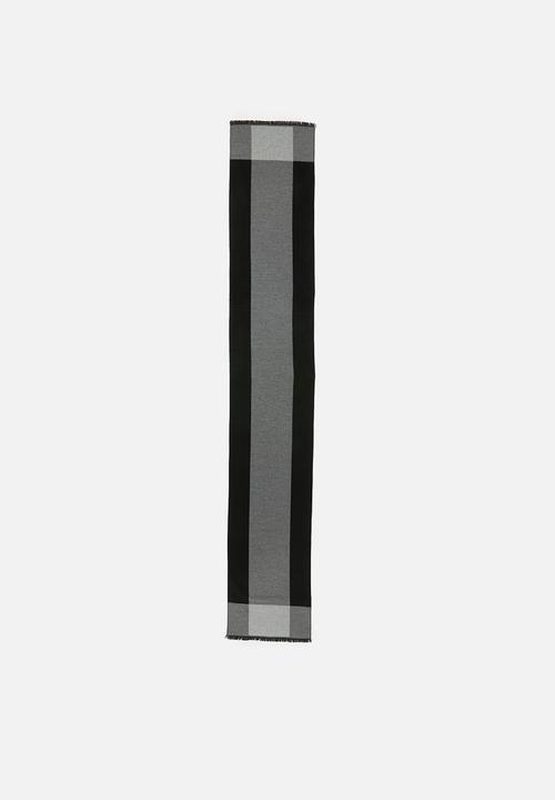 Superbalist - Macon scarf - charcoal & grey