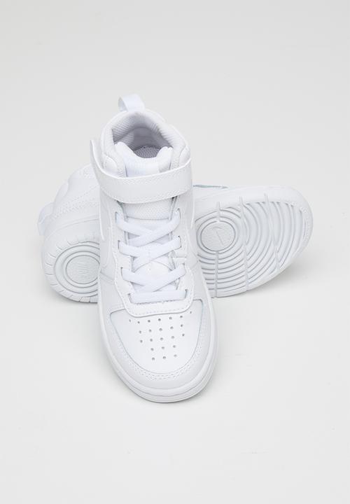 Nike - Boys nike court borough mid 2 - white