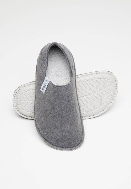 Crocs - Classic convertible slipper - charcoal & pearl white