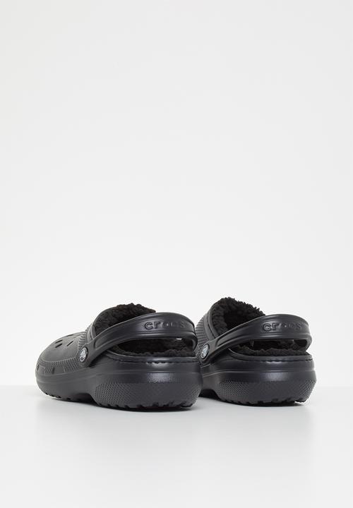 Crocs - Classic lined clog - black DNU