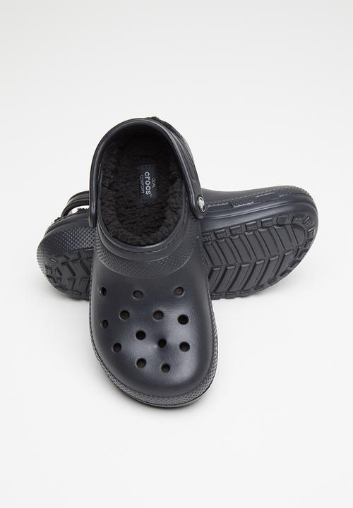 Crocs - Classic lined clog - black DNU