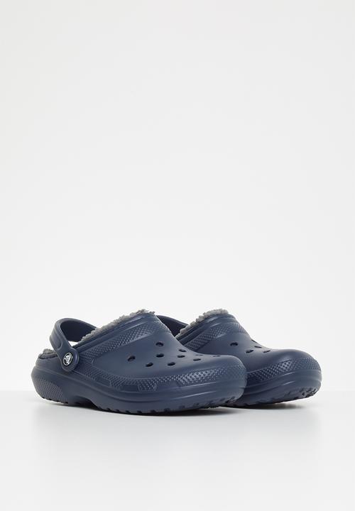 Crocs - Classic lined clog - navy & charcoal