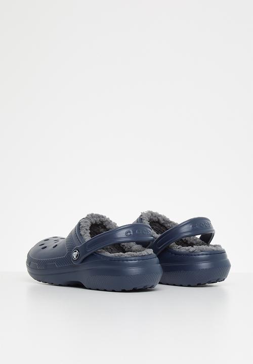 Crocs - Classic lined clog - navy & charcoal