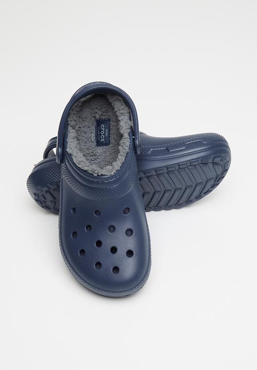 Crocs - Classic lined clog - navy & charcoal