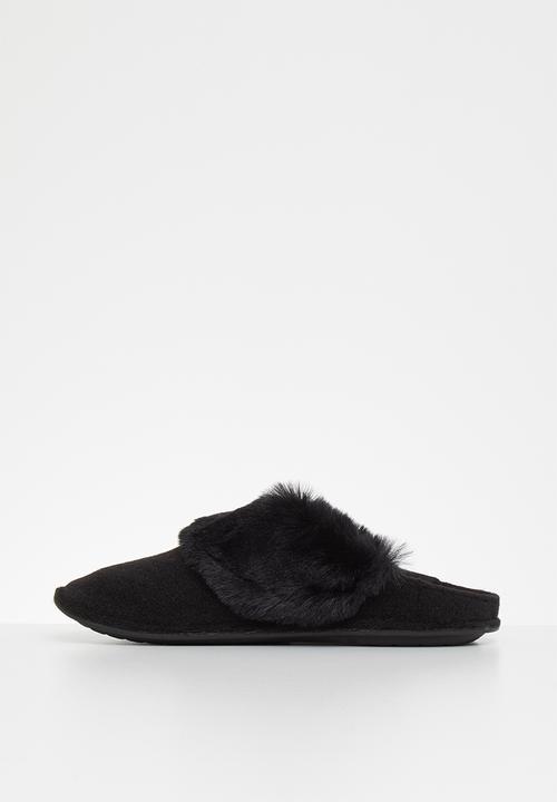 Crocs - Classic luxe slipper - black