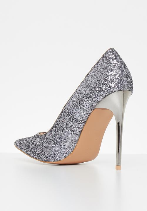 SISSY BOY - Glitz & glam court heel - gunmetal