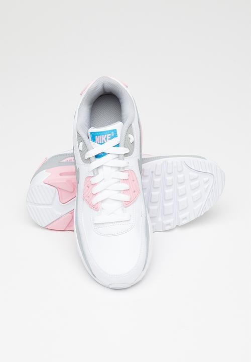 Nike - Teens nike air max 90 ltr - white/pink/grey