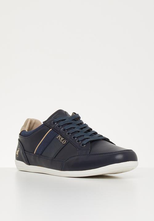 POLO - Joseph side flash sneaker - navy