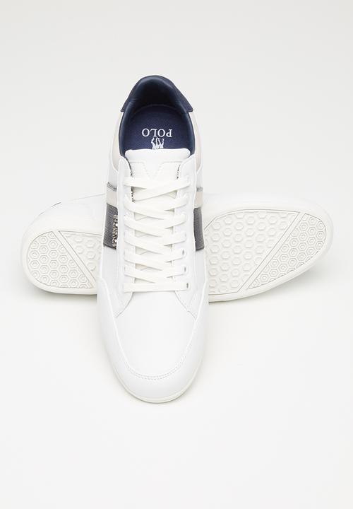 POLO - Joseph side flash sneaker - white