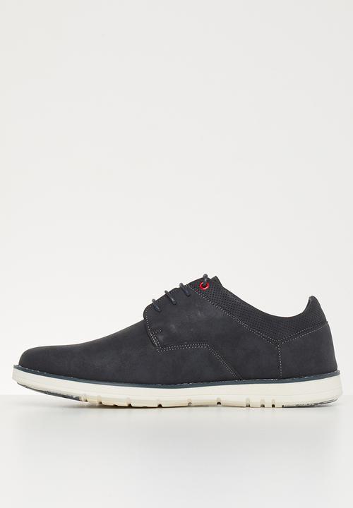 POLO - Joey nubuck lace up - navy
