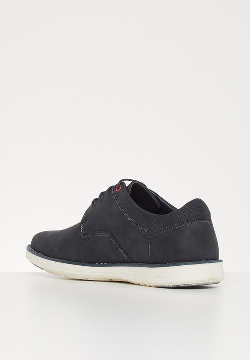 POLO - Joey nubuck lace up - navy