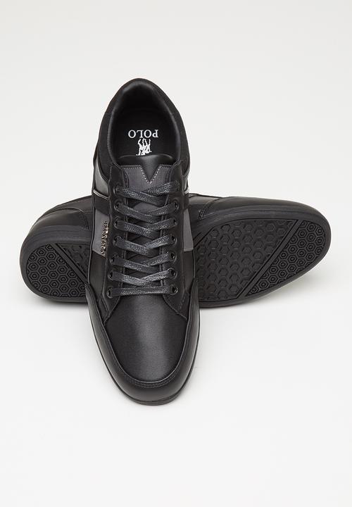POLO - Joseph side flash sneaker - black