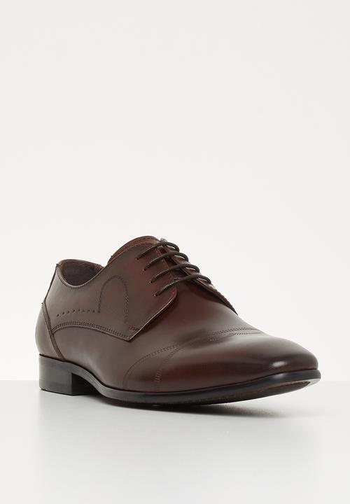 POLO - Danny wingcap lace up formal - brown