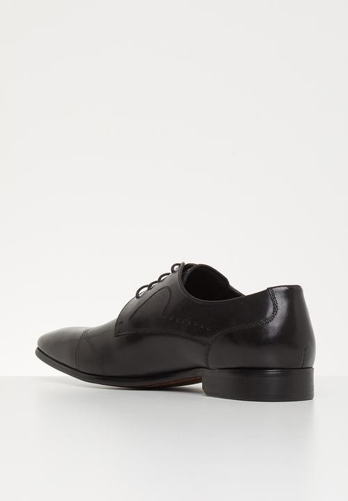 POLO - Danny wingcap lace up formal - black