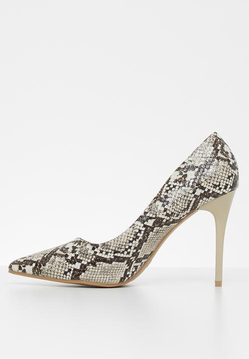 Jada - Snake court - beige & brown 