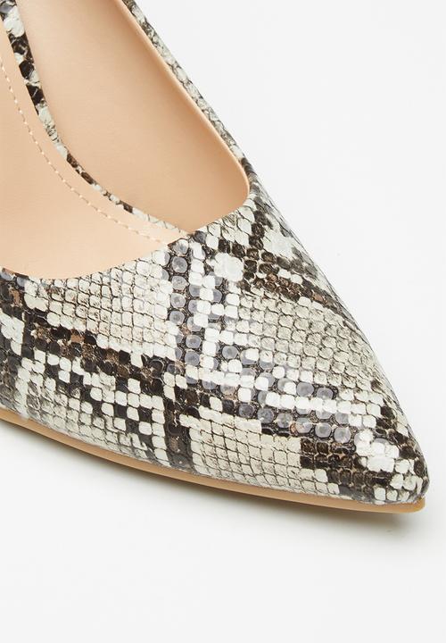 Jada - Snake court - beige & brown 