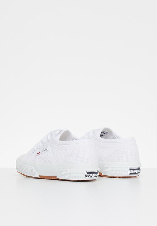 SUPERGA - Canvas lace up - white