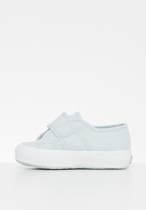 SUPERGA - Classic velcro sneaker - blue