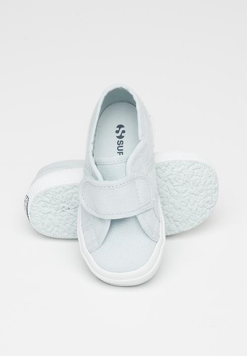SUPERGA - Classic velcro sneaker - blue