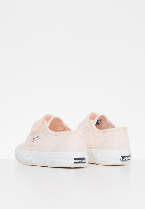 SUPERGA - Classic velcro sneaker - pink