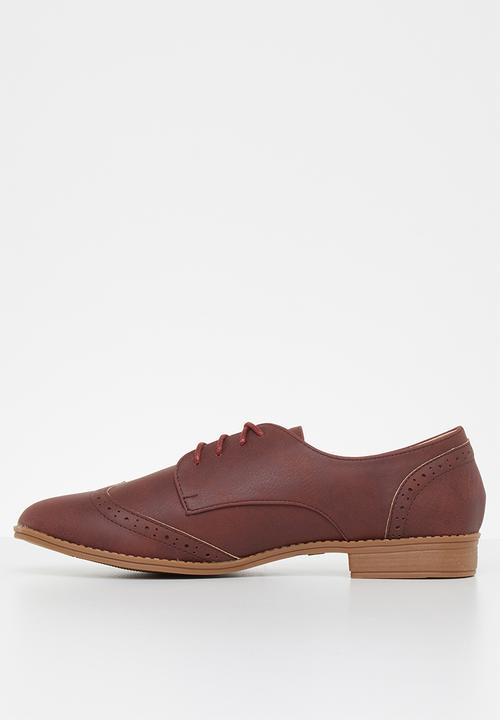 Jada - Lace-up oxford - burgundy