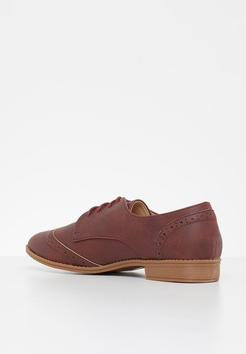 Jada - Lace-up oxford - burgundy