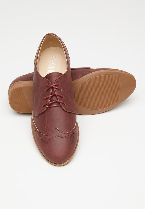Jada - Lace-up oxford - burgundy