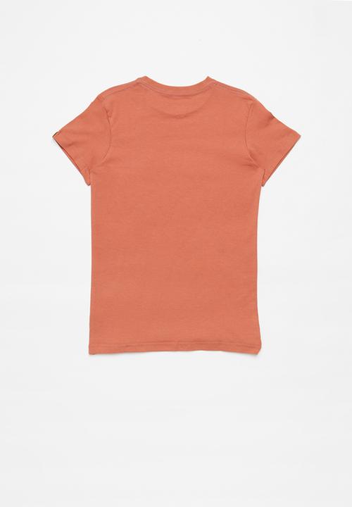 Quiksilver - Stone cold classic short sleeve - orange 