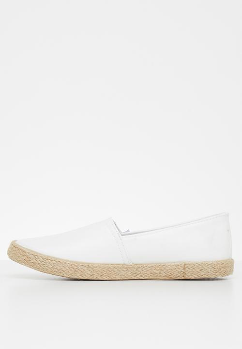 Jada - Espadrille slip-on - white