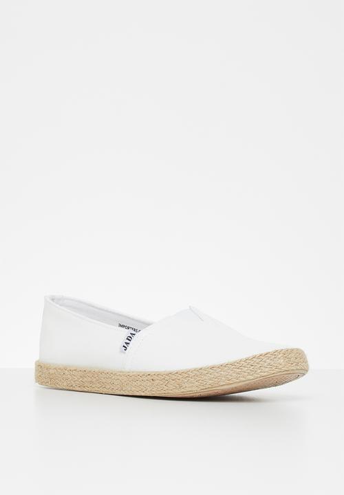 Jada - Espadrille slip-on - white