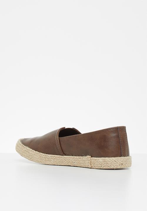 Jada - Espadrille slip-on - dark brown