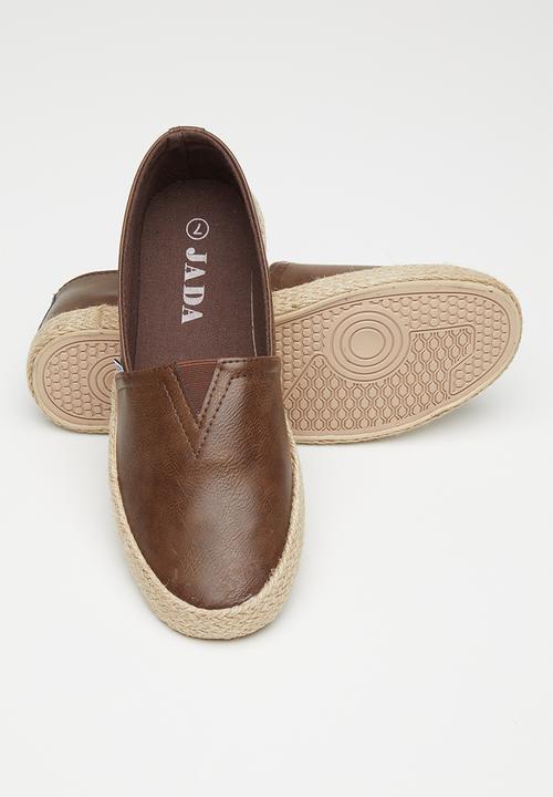 Jada - Espadrille slip-on - dark brown