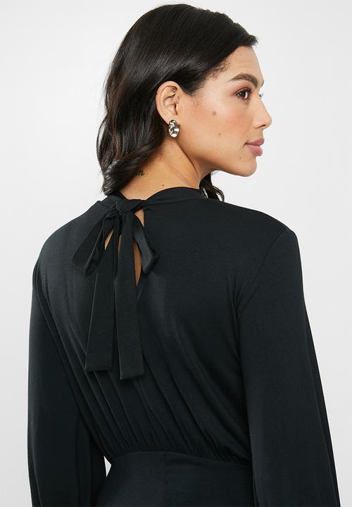 edit - Femme 3/4 sleeve dress - black