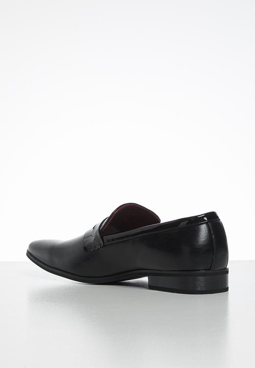 Anton Fabi - Theo mens slip on - black